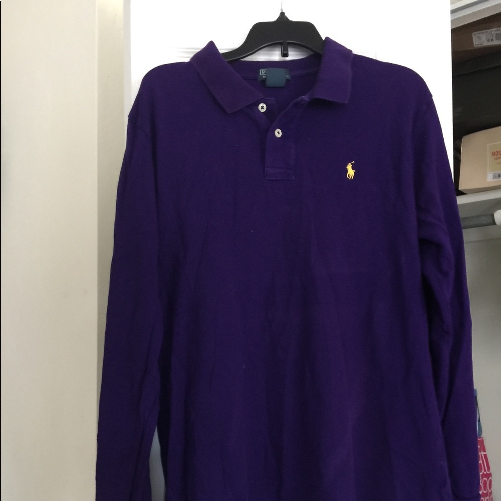 Purple Ralph Lauren Polo
